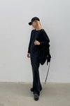 BORIS BIDJAN SABERI DRESS WDRESS ONE PIECE6 FTT00001 BLACK